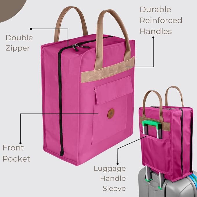 Shoe Bag for Travel, Portable Storage Organizer for Women and Men - Image 3