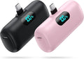[2-Pack]Portable Charger for iPhone 17/16/15,Mini Power Bank 5500mAh PD USB C Portable Phone Charger,Travel Essential Battery Pack for iPhone 17/17 Air/16/16 pro/15/15 pro Max/Android/Samsung/Moto/LG by Swyop