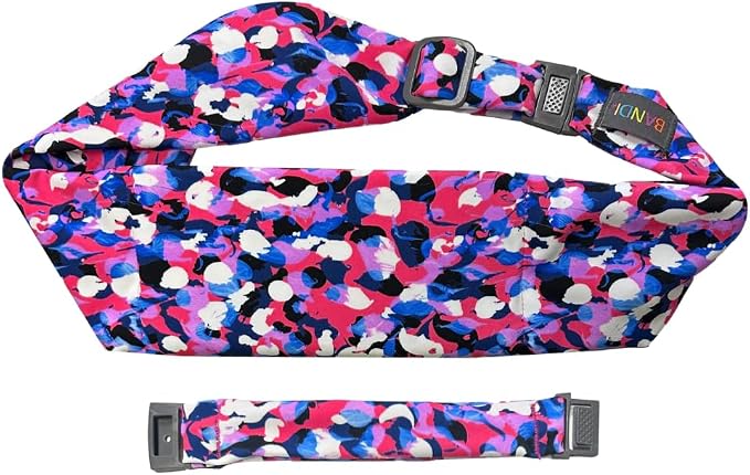 BANDI Plus Size Fanny Pack for Women - Travel-Ready Pocket Belt with Secure Hidden Money & Running Belt for Phone, Passport, Keys, & Medical Devices, Adjustable Fit, Comfortable (Vivace) by BANDI