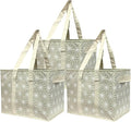 DURASACK Grocery Tote 3-Pack All-Purpose Collapsible Totes with Handles Kitchen Reusable Grocery Bags by DURASACK