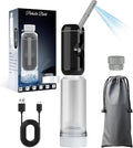 Portable Bidet for Travel, Rechargeable Waterproof Sprayer, Black | Portable Rechargeable Travel Bidet Sprayer Fits Various Water Bottles, Waterproof High Pressure Handheld for Personal Hygiene by PortableBidetforTravel