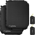 ATEPA Inflatable Seat Cushion | 2" & 2.5" Foam Core Seat Pad, Self Inflating, Compact, Stadium, Airplane, Travel, Camping, Hiking, Sports events by ATEPA