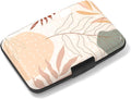 Rimilak Aluminuml Credit Card Holder,Yellow Leaves | Mini Credit Card Wallet RFID Blocking Slim Metal Hard Case for Women Men by Rimilak