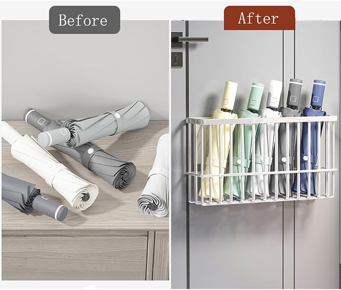 3 Piece Kitchen Cabinet Door Storage Box,Self Adhesive Wall Mounted Storage Boxes,Wardrobe/Bathroom/Refrigerator Small Items Organizer Storage Box (White3) - Image 7