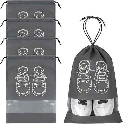 15 Pack Shoe Bags, Portable Travel Shoe Bags, 17.3 x 12.6 Inches, Storage Bags for Packing, Travel Essentials for Men and Women by Unknown