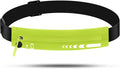 USHAKE Slim Running Belt for Women Men-Runners Phone Holder Fanny Pack, Adjustable, Bounce Free Waist Pouch bag for Workout, Money Belt, Run Gear Accessories Yellow by USHAKE