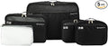 Traveler's Choice Cloverland Packing Cubes 5 Piece Set, Black by TravelersChoice