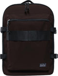 Travel Backpack 17L Lightweight Casual Small Carry-on Daypack 15-inch Laptop Notebook, Underseat Overnight Weekender, Brown by Rangeland