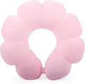 Sexysamba Flower Travel Neck Pillows for Airplanes Breathable Cotton U-Shaped Neck Pillow for Kids & Adults Head Neck Chin Support Rest Pillow for Traveling,Car,Train,Bus,Recline,Home,Office,Pink by Sexysamba