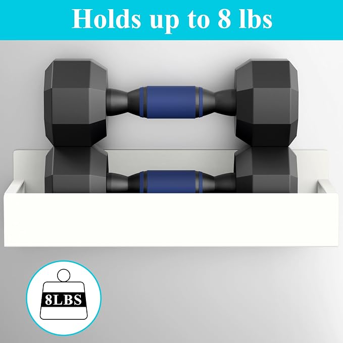 HuggieGems Metal Magnetic Spice Rack for Refrigerator Cream White, 2 Pack | Magnetic Shelves Heavy Duty for Fridge in Kitchen, Seasoning Storage Organizer, For Oven Washer and Dryer, For Heavier Items - Image 4