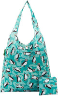 ECO CHIC Foldable Reusable Grocery Bags - Lightweight, Recycled & Reusable Shopping Bag - Waterproof Packable Tote by ECOCHIC