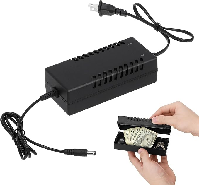 Homoyoyo Container Discreet Fake Charger Plug for Hidden Storage Money Hider Safe Box by Homoyoyo