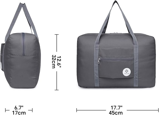 For Spirit Airlines Personal Item Bag Foldable Travel Duffel Bag Tote Carry on Luggage Duffle Overnight for Women and Men - Image 6