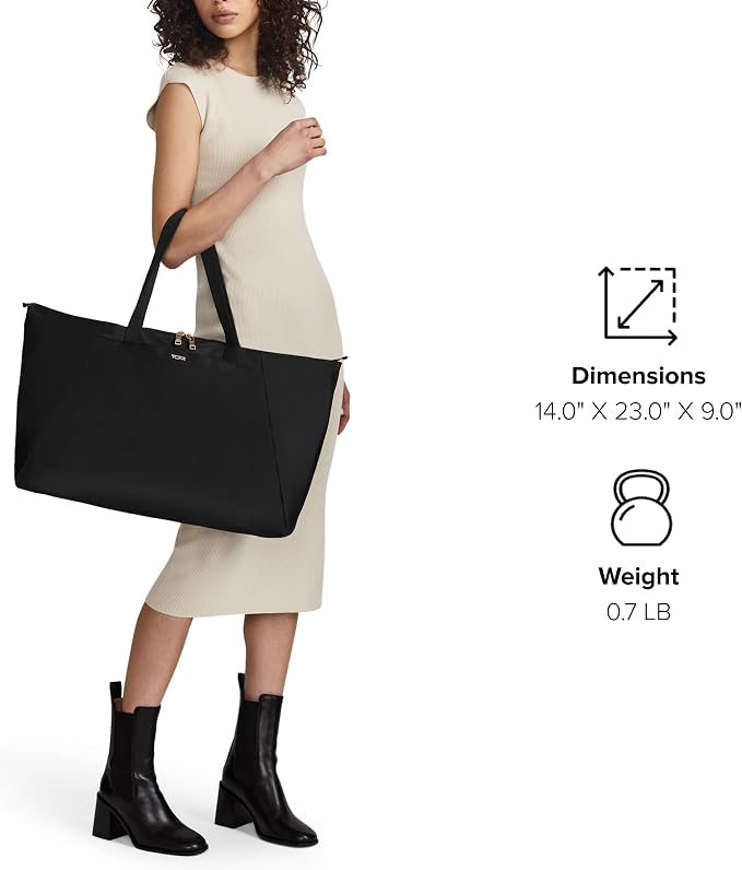 TUMI Just In Case Tote - Packable Travel Tote Bag for Women & Men - Carry Travel Accessories Easily - Image 7