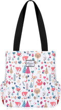 KAMO Floral Tote Bag - Waterproof Lightweight Handbags Travel Shoulder Bag for Hiking Yoga Gym Swimming Travel Beach by KAMO