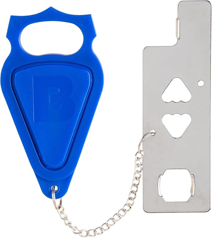 BRINKS – Portable Security Door Locks for Home, Dorm Room, Apartment, Hotel Safety, Short-Term Rentals, Security Door Latch - Privacy Latch, Easy Install (1 Pack) - Image 2