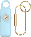 Rechargeable Personal Alarm for Women - Christmas Birthday Gifts for Women, Daughter, College Student, Teen Girl, Elders, Kids, Siren Alarm, Safety Keychain, USB Charging, Aqua by ANKOSHUN