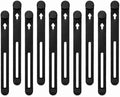 PZOZ Silicone Cable Ties 10 Pack, Reusable Cable Organizer Straps for Cords | Reusable silicone straps keep cables organized, reduce clutter, and create a clean, tidy workspace at home or office. by pzoz
