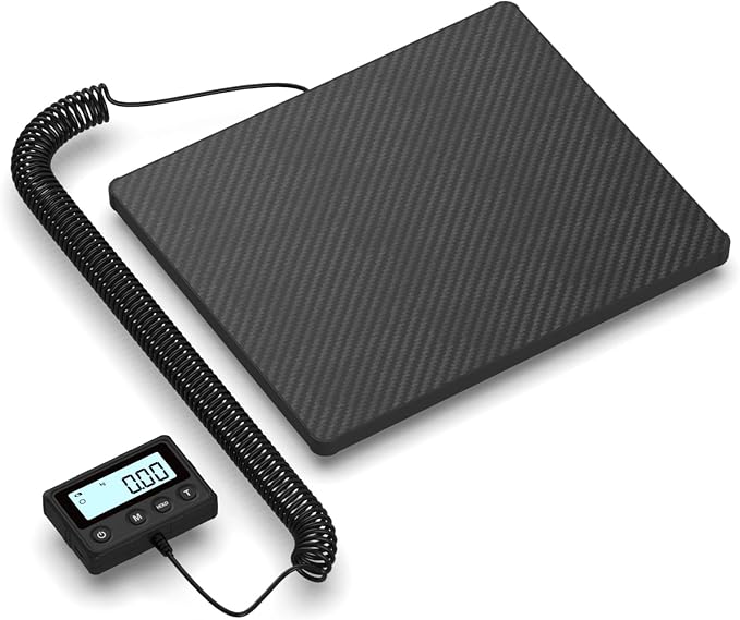 Shipping Scale 440LB/10g Accuracy, Postal Scale for Packages | with Hold and Tare Funtion, Digital Postage Scale for Luggage Warehouse Market & Home Use by Maxusprecisionscale