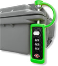 Cut-Resistant Gun Lock, TSA Approved Tamper-Proof Child-Safe Padlock, Black by CedarMillFineFirearms