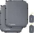 ATEPA Inflatable Seat Cushion | 2" & 2.5" Foam Core Seat Pad, Self Inflating, Compact, Stadium, Airplane, Travel, Camping, Hiking, Sports events by ATEPA