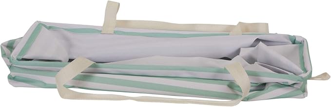 Household Essentials Teal Striped Krush Container All-Purpose Utility Tote - Image 5