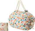 Reusable Shopping Bags, Foldable Grocery Storage Tote, Waterproof Oxford Cloth Bag for Shop, Large Durable Heavy Duty by DEFRKO