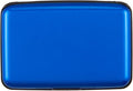 Credit Card Holder, RFID Blocking Metal Card Wallet for Women Men Slim ID Card Holders Protector Aluminum Business Hard Case (Blue) by Kaabao