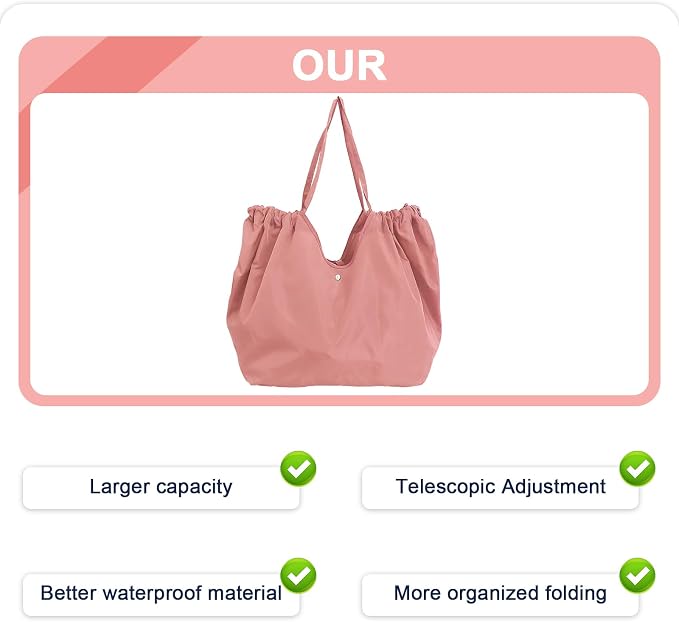 Reusable Grocery Bags,Reusable Shopping Bags,Folding Bags Totes,Stretchable and shrinkable shopping bag for Groceries - Image 6
