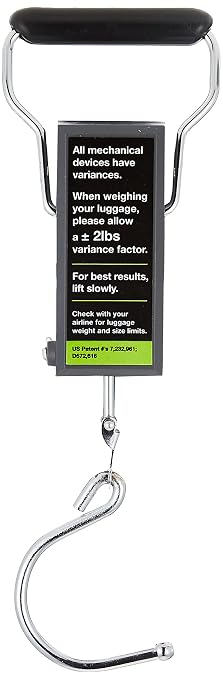 Travelon Stop and Lock Luggage Scale with Tape Measure - Image 2
