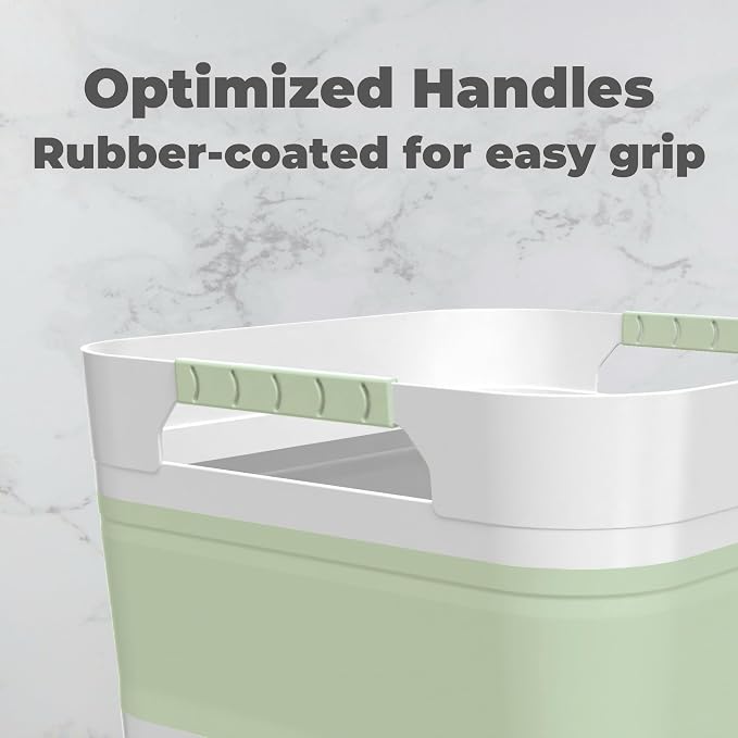 Wash Basin for Baby Bottles, Versatile Wash Tub for Kitchen, RV, Outdoor Camping Sink, Sturdy Bottle Tub Easy to Clean (Green) - Image 5