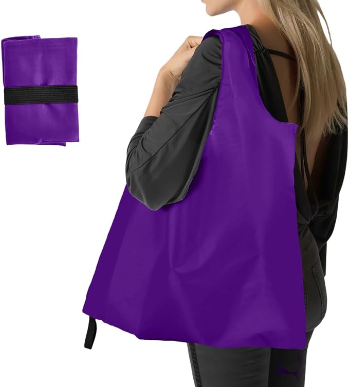 Foldable Shopping Bag, Reusable Grocery Bag Holder, Tote Bags by Unknown