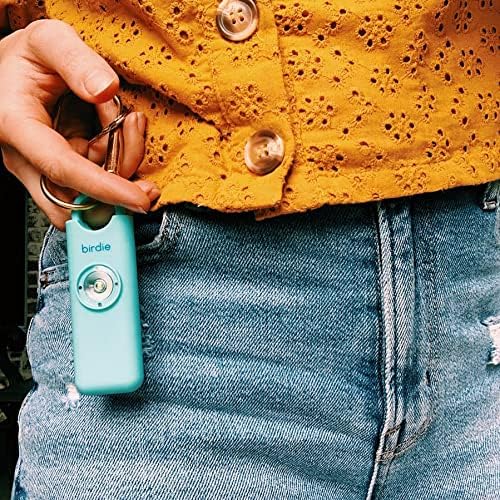 She’s Birdie–The Original Personal Safety Alarm for Women by Women–Loud Siren, Strobe Light and Key Chain in a Variety of Colors (Aqua) - Image 8