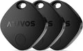 ATUVOS Air Tracker Tags-3 Pack, Bluetooth Luggage Tracker Works with Apple Find My (iOS Only, Not for Android), Keys Finder and Item Locator Track Your Keys, Luggage, Backpack, Suitcase, Bags and More by ATUVOS