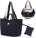 Reversible Travel Tote Bag, Foldable Carry On Shoulder Bag with Large Capacity for Airport, Shopping, Gym & Daily Use by PTRAVEL%C2%B7DESIGN