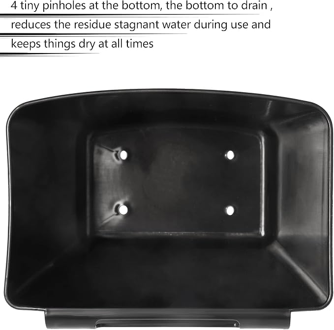 6 Pack Hanging Cup Holder for Rolling cart Accessories Hooks Little Hanging Buckets Hanging Storage Bins Craft Supplies for Rolling Utility Cart Slim Storage Cart (Black) - Image 4