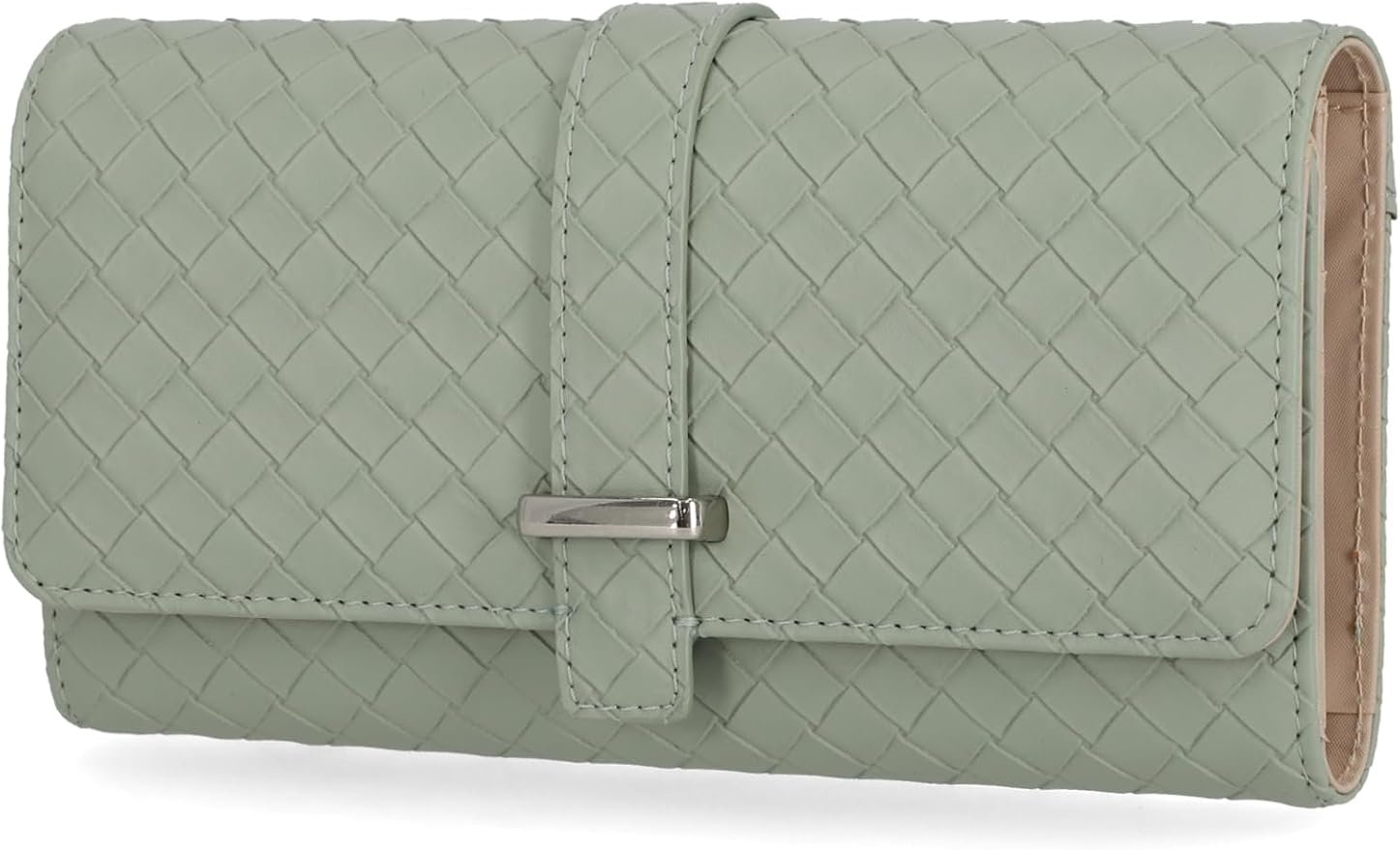 Mundi File Master Womens RFID Blocking Wallet Clutch Organizer With Change Pocket by MUNDI