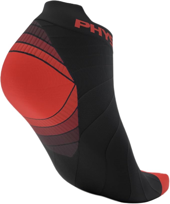 Physix Gear Short Compression Socks for Men & Women - Best Low Compression Socks Women & Men Ankle Socks with Arch Support by PhysixGearSport