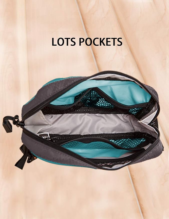 GOX Travel Toiletry Bag Dopp Kit Case for Men Multifunction Packing Organizer Pouch - Image 8