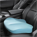 Car Seat Cushion, Comfort Memory Foam Car Cushion, Non-Slip Auto Booster Seat Cushion for Improve Driving Vision, Suitable for Vehicles Trucks SUVs Car Accessories (Blue) by Unknown