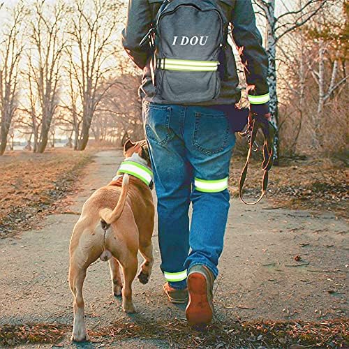Reflective Running Gear,Reflective Bands for Arm/Wrist/Ankle/Leg,Biking Accessories for Women and Men - Image 6