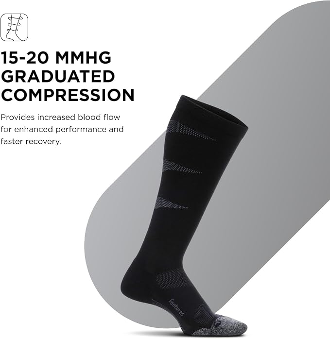 Feetures Compression Knee High Socks - Graduated Compression Socks for Women & Men - (1 Pair) - Image 4