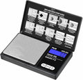 American Weigh Scales Digital Pocket Scale 600g x 0.1g with LCD Display Gram, Ounce, Carat, Grain for Coins, Jewellery, Gemstones, Metals, Kitchen, Food & Medicines – Black by AmericanWeighScales