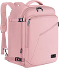 MATEIN Pink Travel Backpack for Womens, 45L Extra Large Carry on Backpack | Fits Overhead Bin, Expandable Cute Weekneder Daypack, Adjustable Shoulder Strap, Gifts for Travelling, International Trip by MATEIN