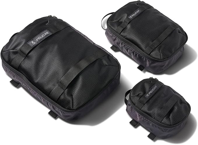 Pelican ModPak Packing Cube - Travel Organizer - Large (Black) | Fabric packing cube with grab handles and attachment points for travel, organization and storage - Image 3
