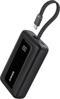 Anker Power Bank,10,000mAh 30W with USB-C Travel Essential Portable Charger | 30W Portable Charger with USB-C Input and Output for iPhone 17 / 16, Galaxy, and More (Black) by Unknown