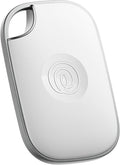 Life360 Tile Pro - Powerful Bluetooth Tracker, Key Finder and Item Locator for Keys, Bags and More. Both iOS and Android Compatible. Phone Finder. 1-Pack (White) by Life360