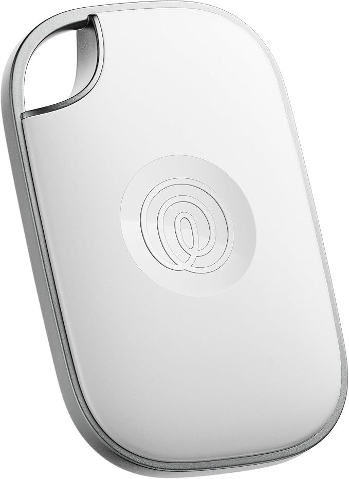 Life360 Tile Pro - Powerful Bluetooth Tracker, Key Finder and Item Locator for Keys, Bags and More. Both iOS and Android Compatible. Phone Finder. 1-Pack (White) by Life360