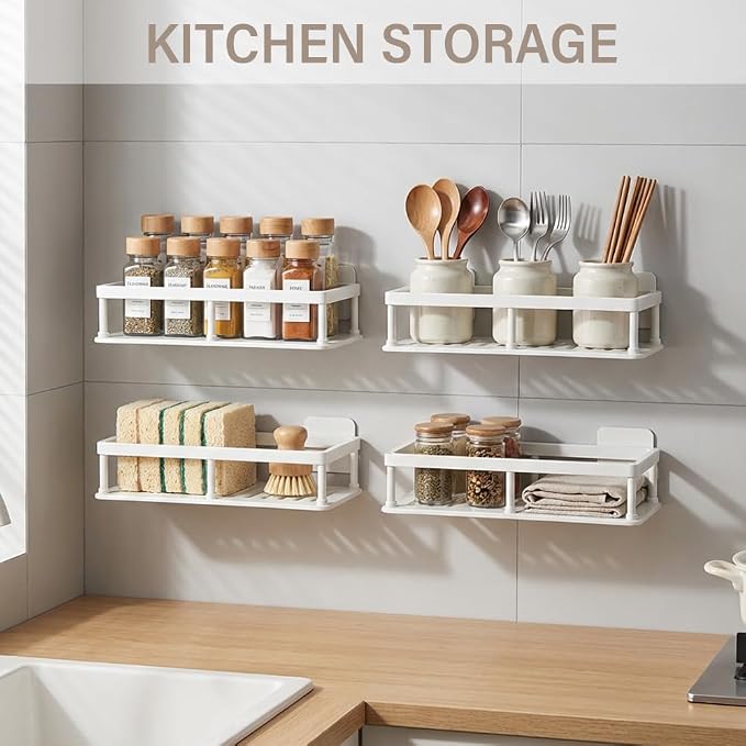 2pc Cosmetic Storage for Dresser Vanity and Bathroom Countertop, Detachable Storage Rack,No Drill Shelves for Wall, Cosmetic Display Case - Image 9