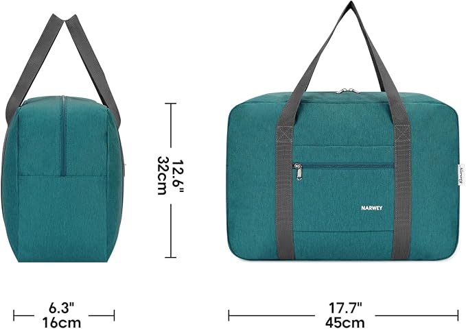 For Spirit Airlines Personal Item Bag Foldable Travel Duffel Bag Tote Carry on Luggage Duffle Overnight for Women and Men - Image 8